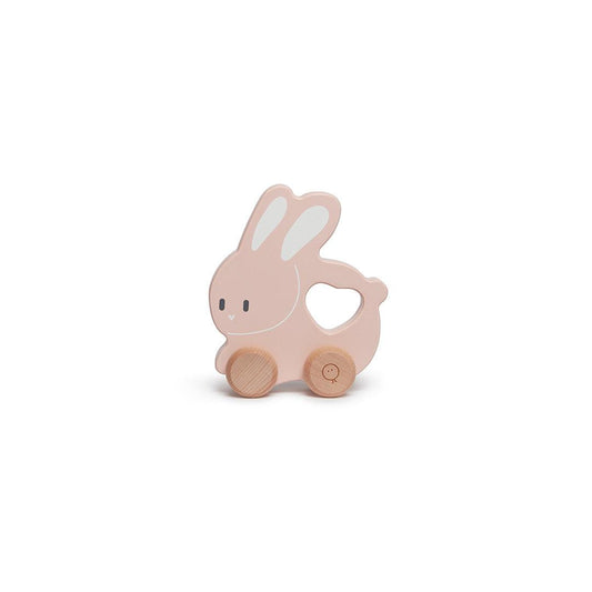 MORI Wooden Push-Along Toy - Bunny
